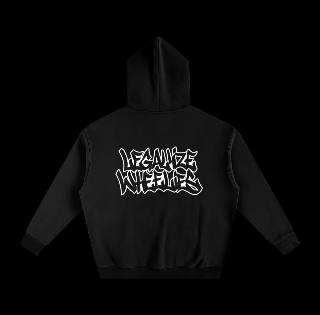 Oversized "Legalize Wheelies" V1 Hoodie