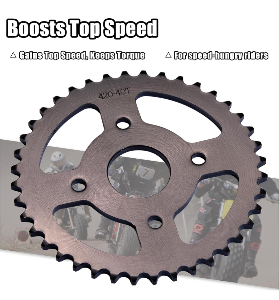 Tuttio Upgraded Black Sprocket